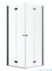 Radaway Nes Kdd B Brushed GunMetal kabina 90x90cm szczotkowany grafit 10024090-92-01L/10024090-92-01R